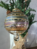 Globe - Egyptian Hand Blown Glass Ornament