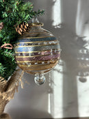 Globe - Egyptian Hand Blown Glass Ornament