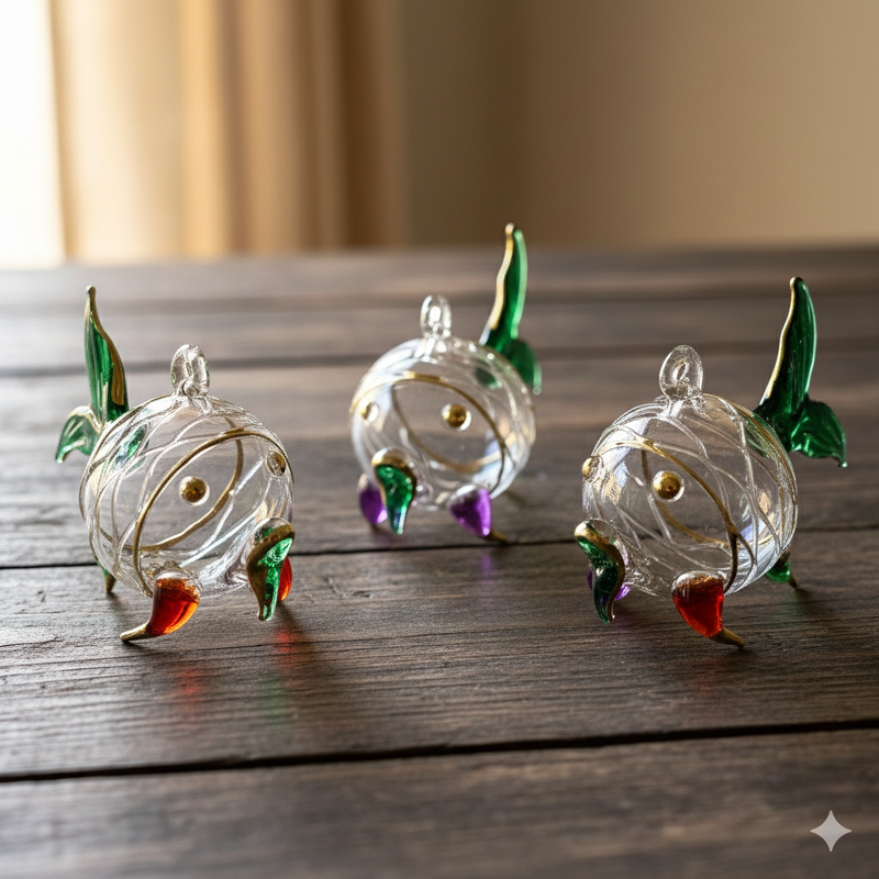 Fish Ornament - Egyptian Hand Blown Glass