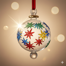 Globe - Egyptian Hand Blown Glass Ornament