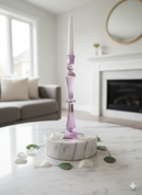 Egyptian Handblown Flute Candle Holders