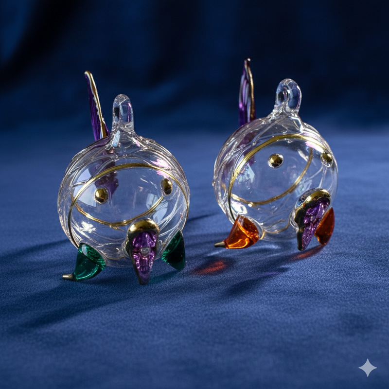 Fish Ornament - Egyptian Hand Blown Glass