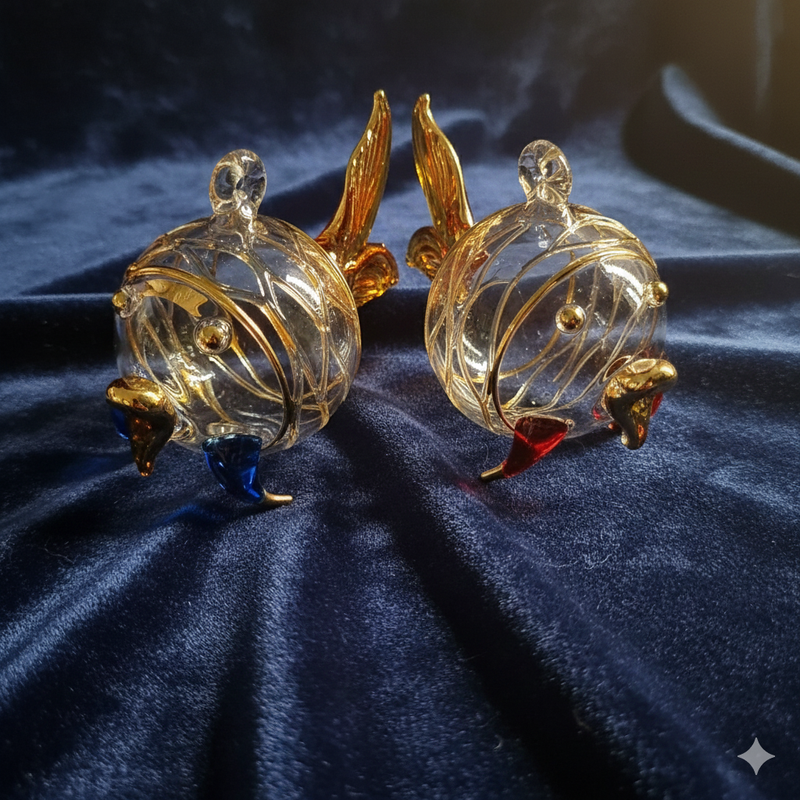 Fish Ornament - Egyptian Hand Blown Glass