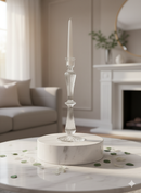 Egyptian Handblown Flute Candle Holders