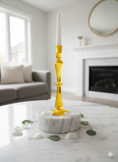 Egyptian Handblown Flute Candle Holders