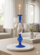 Egyptian Handblown Teardrop/Globe Candle Stick