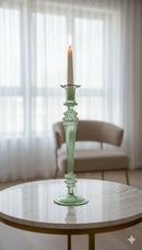 Egyptian Handblown Obelisk Candle Holder