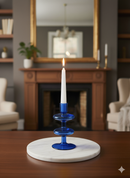 Handblown Double Trumpet Candle Holders