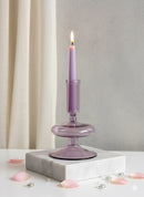 Handblown Trumpetin Candle Holders