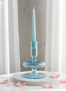 Handblown Trumpetin Candle Holders