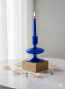 Handblown Trumpetin Candle Holders