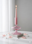 Handblown Trumpetin Candle Holders