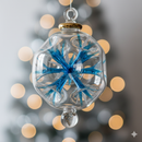 Egyptian Hand Blown Trumpet Glass Ornament