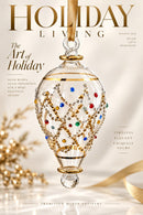 Hand Blown Glass Ornament, Jeweled Christmas Ornament, Hot Air Balloon, Egyptian Glass Tree Decor, Gold Accent Ornament, Handmade Gift