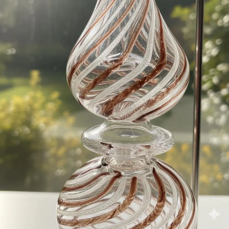 Best Candy Design Swirl Flip Teardrop Ornaments