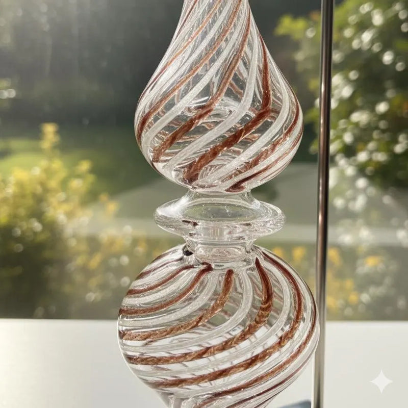 Best Candy Design Swirl Flip Teardrop Ornaments