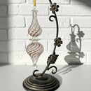 Best Candy Design Swirl Flip Teardrop Ornaments