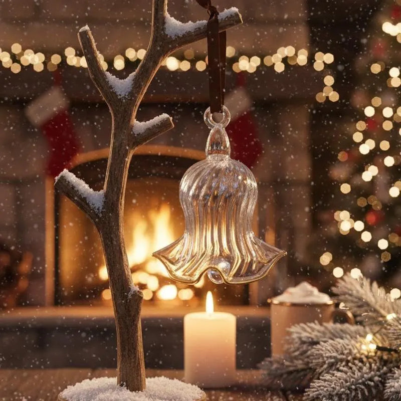 Crystal Glass Bell - Egyptian Hand Blown Glass