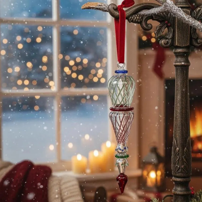 Multi Color Specter Ornaments - Egyptian Hand Blown