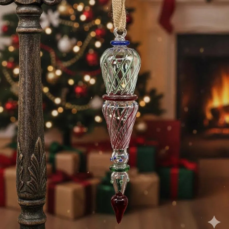 Multi Color Specter Ornaments - Egyptian Hand Blown