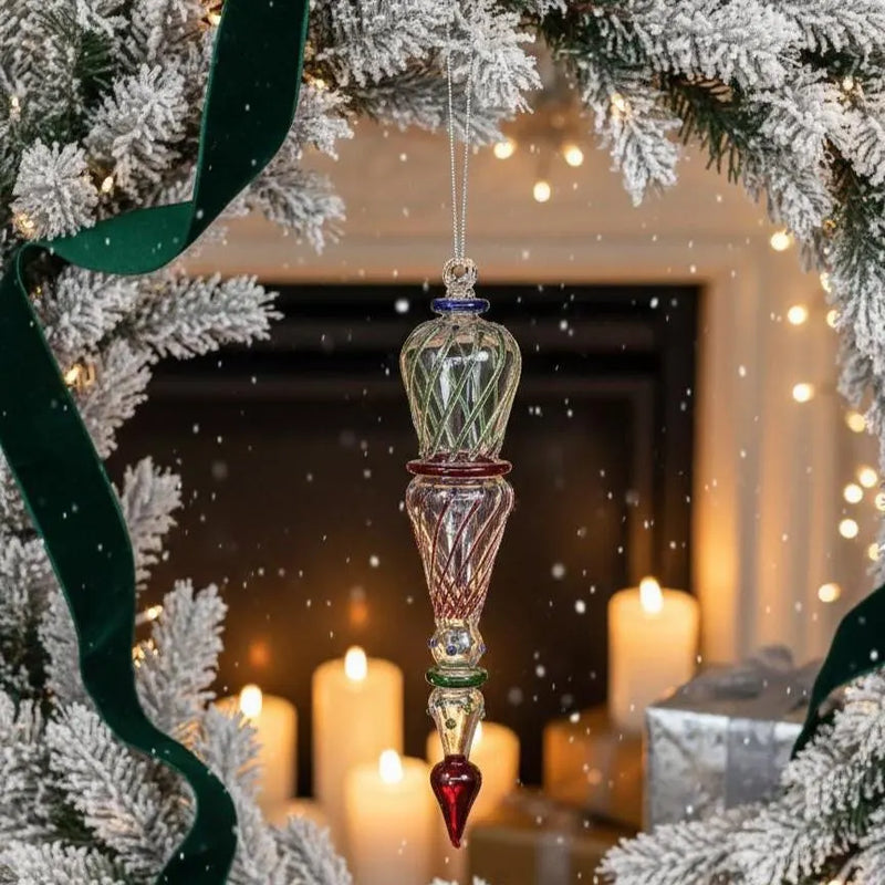 Multi Color Specter Ornaments - Egyptian Hand Blown