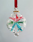 Egyptian Hand Blown Trumpet Glass Ornament