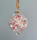 Egyptian Hand Blown Trumpet Glass Ornament