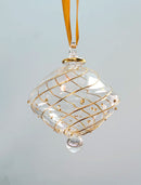 Swirl - Egyptian Handblown Glass Ornament