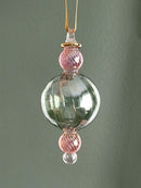 Egyptian Hand Blown Swirl Glass Ornament