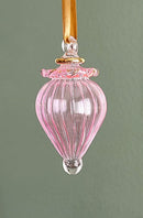 Small Tear Drop Ornament - Egyptian Hand Blown Glass