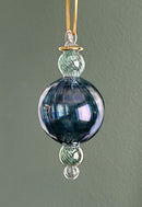 Egyptian Hand Blown Swirl Glass Ornament