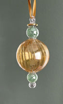 Egyptian Hand Blown Swirl Glass Ornament