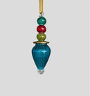 Egyptian Hand Blown Glass Teardrop Ornaments