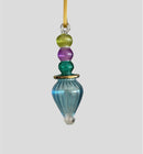 Egyptian Hand Blown Glass Teardrop Ornaments
