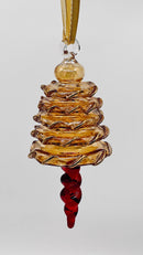 Christmas Tree Ornament  - Egyptian Hand Blown Glass
