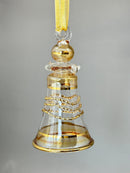 Colored Crystal Glass Bell - Egyptian Hand Blown Glass