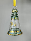 Colored Crystal Glass Bell - Egyptian Hand Blown Glass