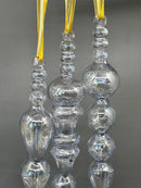 Crystal Multi Shape Ornament - Egyptian Handblown Glass Set of 3