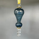 Large Swirl Glass Tear Drop Ornament - Egyptian Hand Blown Glass