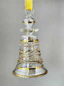 Colored Crystal Glass Bell - Egyptian Hand Blown Glass