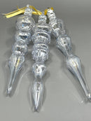 Crystal Multi Shape Ornament - Egyptian Handblown Glass Set of 3